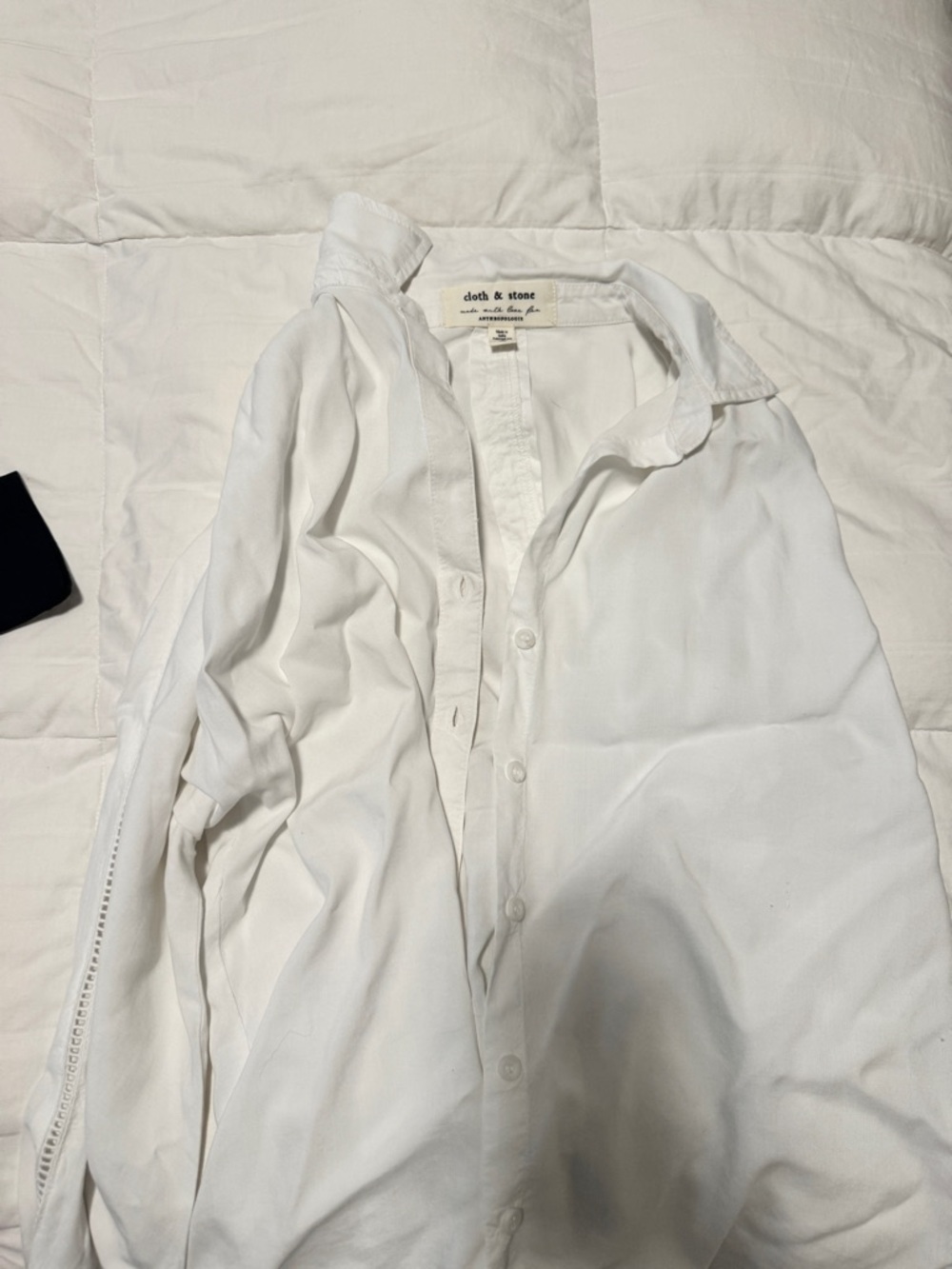 cloth & stone White Women's Button-Down Shirt